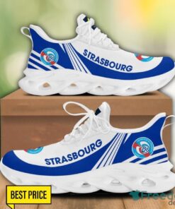 RC Strasbourg Alsace Max Soul Sneakers Striped Men Women Limited Running Shoes Product Photo 1