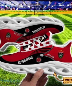 RC Toulonnais Max Soul Shoes Personalized Name Sneakers For Fans