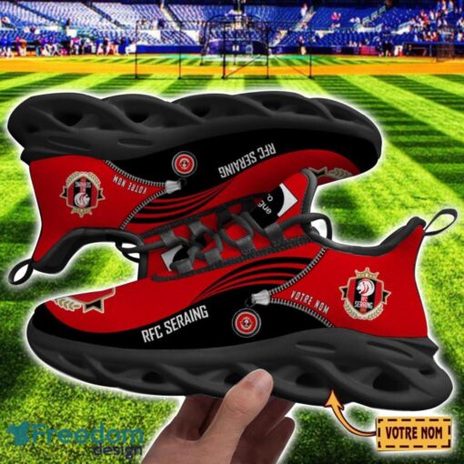 R.F.C. Seraing Max Soul Shoes Personalized Name Sneakers For Fans Product Photo 2