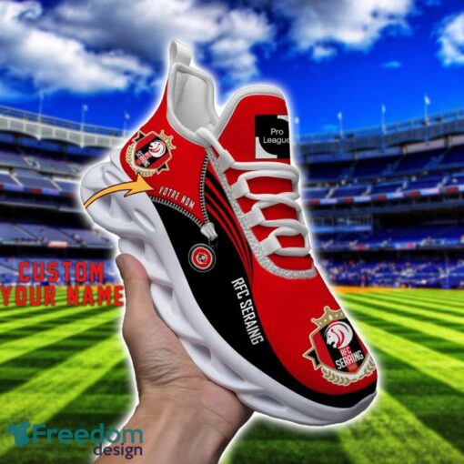 R.F.C. Seraing Max Soul Shoes Personalized Name Sneakers For Fans Product Photo 3