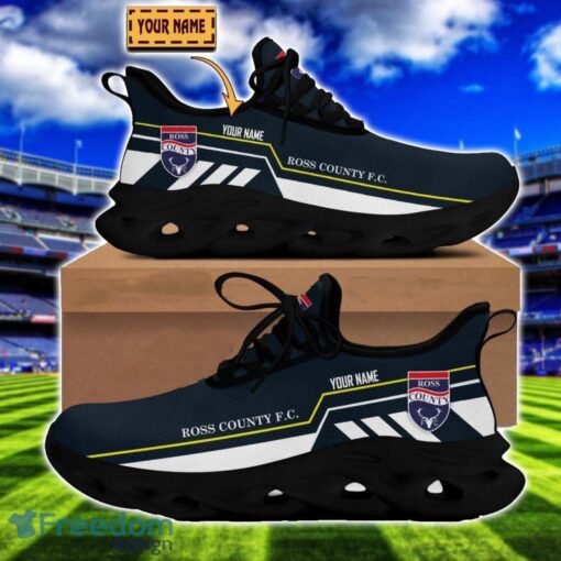 Ross County F.C. Sneakers Limited Max Soul Shoes For Men And Women Custom Name Product Photo 1