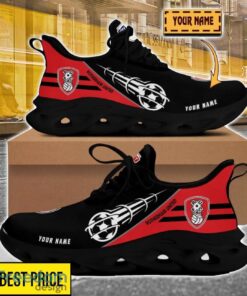 Rotherham United Custom Name Sneakers Limited Max Soul Shoes For Men Women Product Photo 2