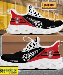 Rotherham United Custom Name Sneakers Limited Max Soul Shoes For Men Women