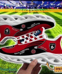 Rouen Normandie Rugby Max Soul Shoes Personalized Name Sneakers For Fans