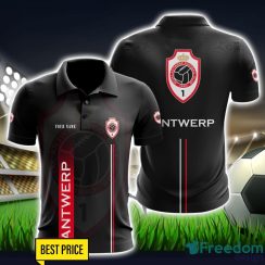 Royal Antwerp F.C 3D Polo Shirt Black Color For Men