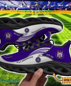 R.S.C. Anderlecht Max Soul Shoes Personalized Name Sneakers For Fans Product Photo 2