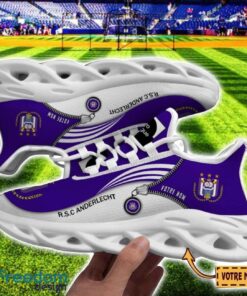 R.S.C. Anderlecht Max Soul Shoes Personalized Name Sneakers For Fans Product Photo 1