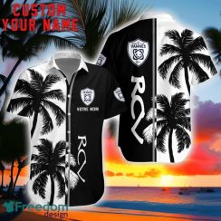 Rugby Club Vannes Coconut Pattern Hawaiian Shirt And Shorts Personalized Name Unique Gift For Summer