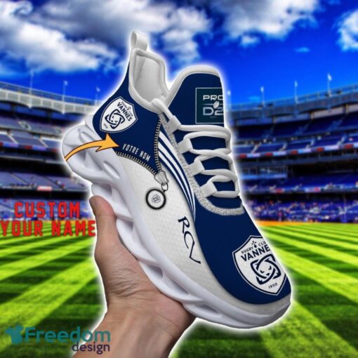 Rugby Club Vannes Max Soul Shoes Personalized Name Sneakers For Fans Product Photo 3