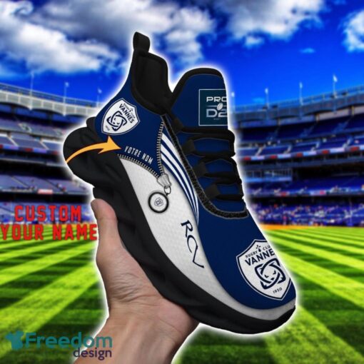 Rugby Club Vannes Max Soul Shoes Personalized Name Sneakers For Fans Product Photo 4