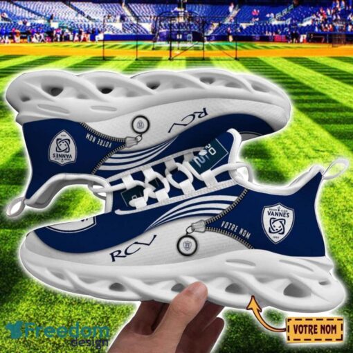 Rugby Club Vannes Max Soul Shoes Personalized Name Sneakers For Fans Product Photo 1