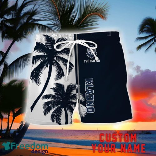 Rytíri Kladno Coconut Pattern Hawaiian Shirt And Shorts Personalized Name Unique Gift For Summer Product Photo 2