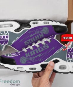 Sacramento Kings NBA Air Cushion Sports Shoes Custom Name TN Sneakers For Fans Product Photo 2