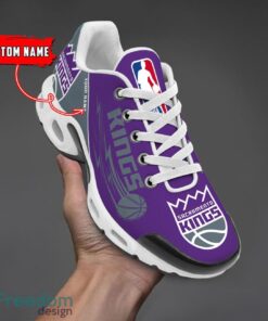 Sacramento Kings NBA Air Cushion Sports Shoes Custom Name TN Sneakers For Fans