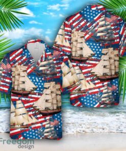 Sailing America, 4th Of July Hawaiian Shirt