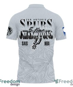 San Antonio Spurs Style NBA Champs Special Designs 3D Polo Shirt Product Photo 3