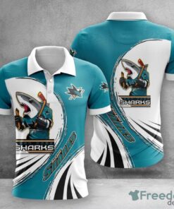 San Jose Sharks Polo Shirt Limited Version For Sports Fans Golf Polo Shirt