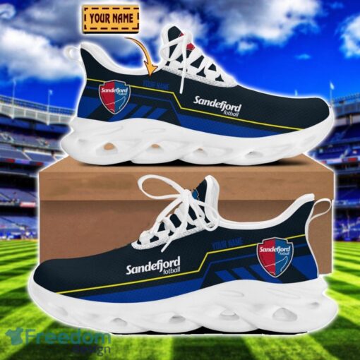 Sandefjord Fotball Sneakers Limited Max Soul Shoes For Men And Women Custom Name Product Photo 2