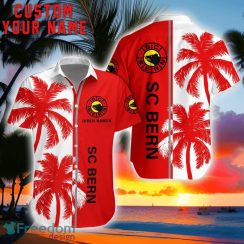 SC Bern Coconut Pattern Hawaiian Shirt And Shorts Personalized Name Unique Gift For Summer