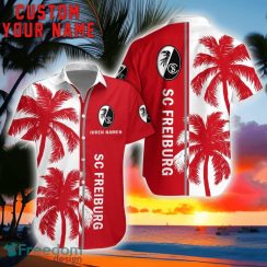 SC Freiburg II Coconut Pattern Hawaiian Shirt And Shorts Personalized Name Unique Gift For Summer Product Photo 1