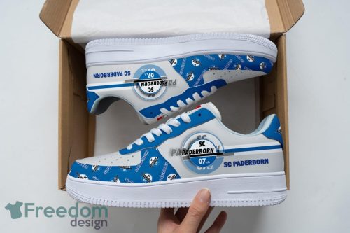 SC Paderborn Air Force Shoes For Fans AF1 Sneakers Product Photo 1