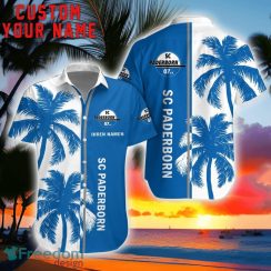 SC Paderborn Coconut Pattern Hawaiian Shirt And Shorts Personalized Name Unique Gift For Summer Product Photo 1