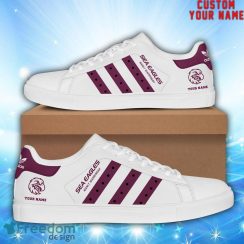 Sea-Eagles NRL Custom Name Unique Gift New Low Top Skate Shoes Gifts For Fans