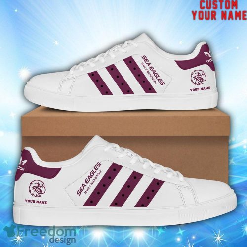 Sea-Eagles NRL Custom Name Unique Gift New Low Top Skate Shoes Gifts For Fans Product Photo 1