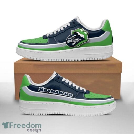 Seattle Seahawks Air Force Shoes Sexy Lips AF1 For Men And Women Product Photo 1