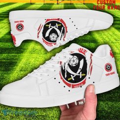 Sheffield United EPL Custom Name Unique Gift Low Top Skate Shoes For Man And Woman Product Photo 2