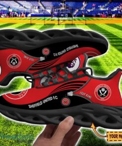 Sheffield United F.C Max Soul Shoes Personalized Name Sneakers For Fans Product Photo 2