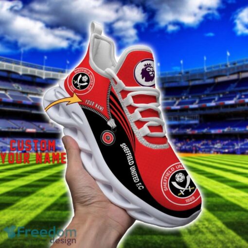 Sheffield United F.C Max Soul Shoes Personalized Name Sneakers For Fans Product Photo 3