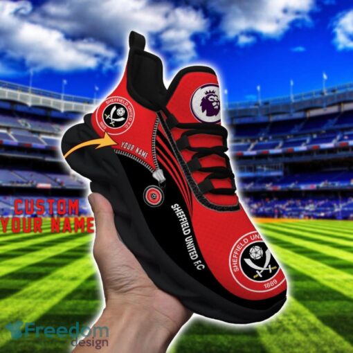 Sheffield United F.C Max Soul Shoes Personalized Name Sneakers For Fans Product Photo 4