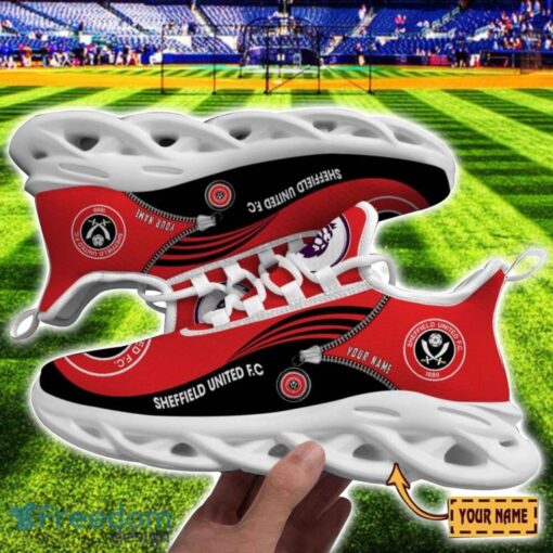 Sheffield United F.C Max Soul Shoes Personalized Name Sneakers For Fans Product Photo 1