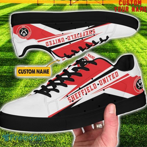 Sheffield United New Custom Name Unique Gift Skate Shoes For Football Fan Product Photo 4