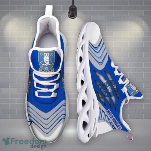 Sheffield Wednesday Sneakers Wolf Scratch Designs Max Soul Shoes Running Shoes Product Photo 1