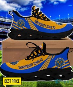 Shrewsbury Town Max Soul Sneakers Striped Men Women Limited Running Shoes Product Photo 2