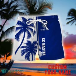 Sporting Club di Bastia Coconut Pattern Hawaiian Shirt And Shorts Personalized Name Unique Gift For Summer Product Photo 2