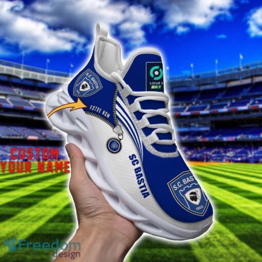 Sporting Club di Bastia Max Soul Shoes Personalized Name Sneakers For Fans Product Photo 3