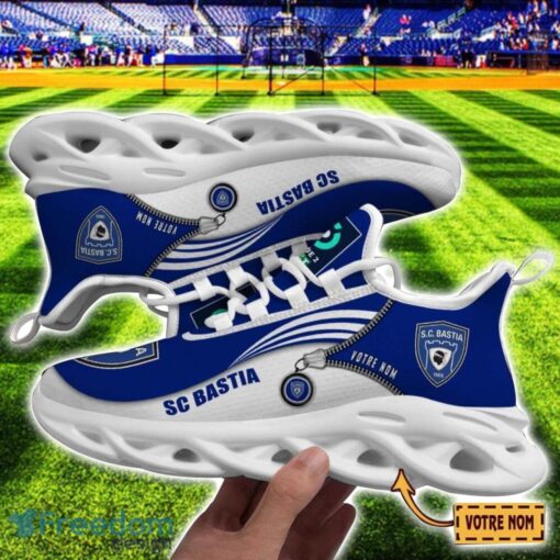 Sporting Club di Bastia Max Soul Shoes Personalized Name Sneakers For Fans Product Photo 1