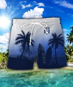 Sporting Union Agenais Combo Hawaiian Shirt And Shorts Surfboards Coconut Custom Name For Fans Product Photo 2