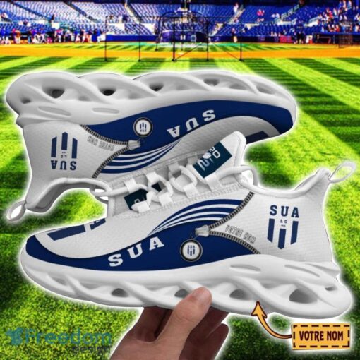 Sporting Union Agenais Max Soul Shoes Personalized Name Sneakers For Fans Product Photo 1