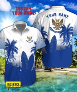 St Johnstone F.C. Combo Hawaiian Shirt And Shorts Surfboards Coconut Custom Name For Fans