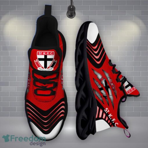 St Kilda Football Club Sneakers Wolf Scratch Designs Max Soul Shoes Running Shoes Product Photo 2