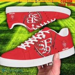 Stade Brestois 29 L1 Custom Name Unique Gift Low Top Skate Shoes Gifts For Fans Product Photo 2