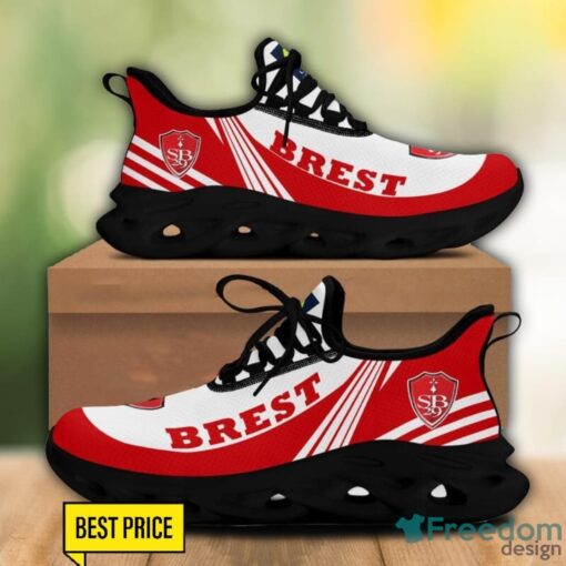 Stade Brestois 29 Max Soul Sneakers Striped Men Women Limited Running Shoes Product Photo 2