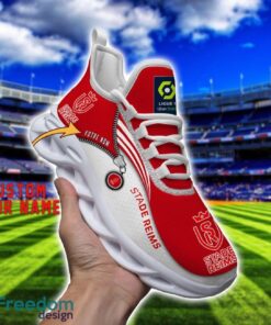 Stade de Reims Max Soul Shoes Personalized Name Sneakers For Fans Product Photo 3