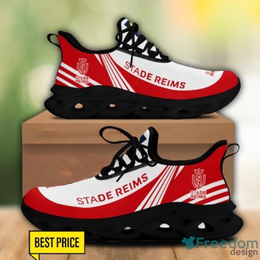 Stade de Reims Max Soul Sneakers Striped Men Women Limited Running Shoes Product Photo 2