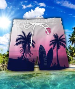 Stade Francais Combo Hawaiian Shirt And Shorts Surfboards Coconut Custom Name For Fans Product Photo 2