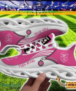 Stade Francais Max Soul Shoes Personalized Name Sneakers For Fans